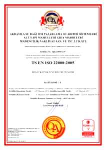 ts en iso 22000-2005